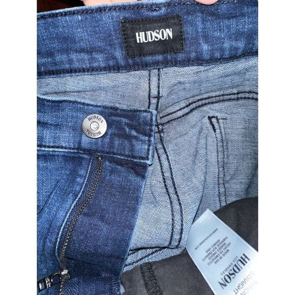 HUDSON Men's Byron 5-Pocket Straight Leg Stretch Jeans Size 31 - Picture 10 of 14